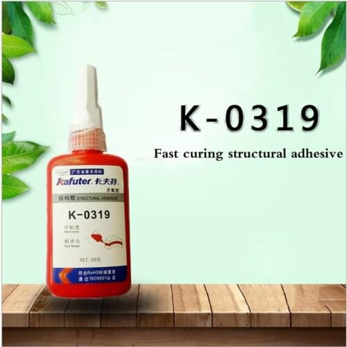 K-0319 Fast-curing structural adhesive, motor magnetic steel adhesive, high strength and impact resistance 50ml