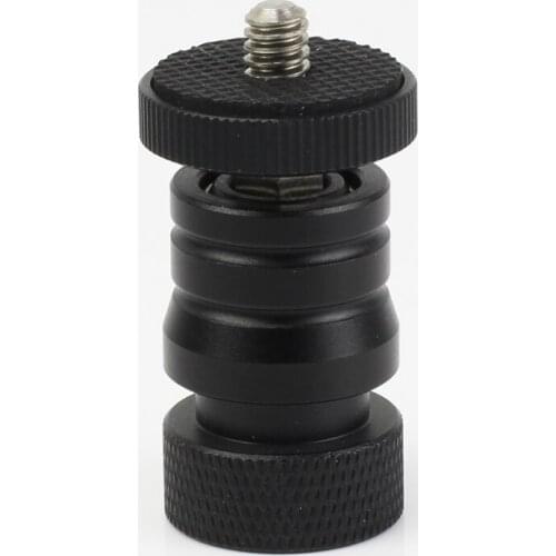 1/4" Mini Quick Release Mount Compact Adaptor Connector QR fr DSLR Sports Mirrorless Camera EVF Tripod Mixer HDMI SSD Converter