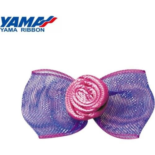 YAMA Ribbons Bow with Rose Width 30mm±3mm 200pcs/bag Organza Satin Ribbon for Wedding Party DIY Decoration Crafts