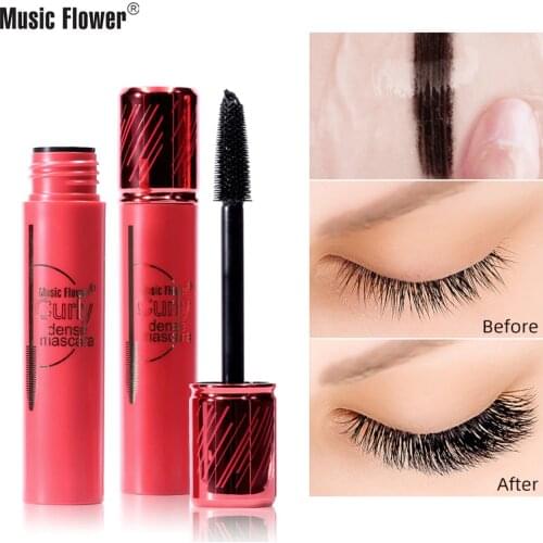 MusicFlower Cross Border Hot Selling 4D Curling Long-lasting Lengthening Waterproof Anti-smudge Mascara M6054