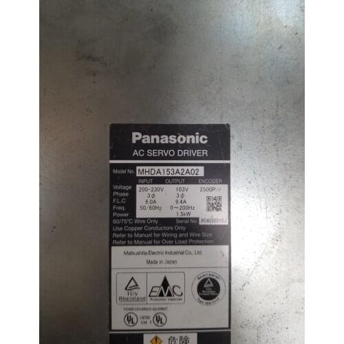 MHDA153A2A02 servo driver, used in good condition . 85% appearance new , good working , free shipping