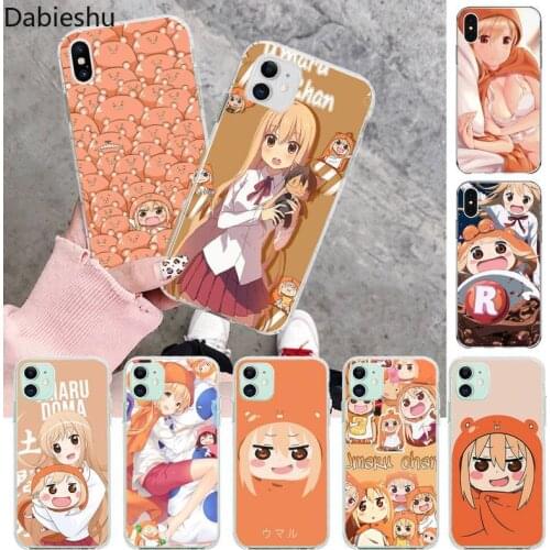 Cute Umaru chan Bling Cute Phone Case for iphone 12 pro max 11 pro XS MAX 8 7 6 6S Plus X 5S SE 2020 XR cover