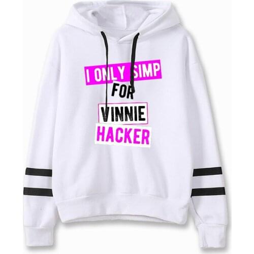 Kawaii Vinnie Hacker Hooded Sweatshirt Fashion Men/women Harajuku Autumn Hoodies High Quality Autumn Parallel Bars Pullover