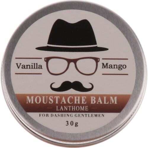 Beard Care Set 3 in 1 Antistatic Beard Comb + 2 Cans of Beard Balm - Beard Balm