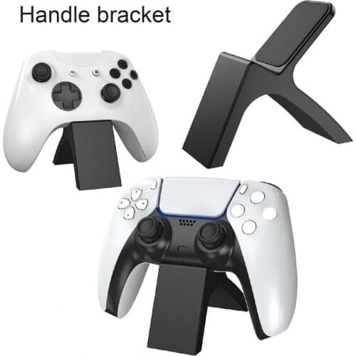 AL-P5008 Display Stand Multifunctional Non-slip ABS Gamepad Handle Bracket Holder for PS5 for Switch Pro for xBox Series X