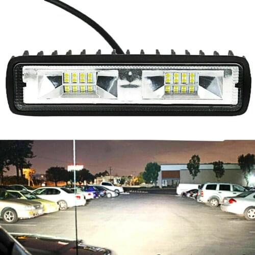 48W Car Off-Road SUV Truck Work Light Bar Bulb Spot Beam LED Driving Fog Lamp