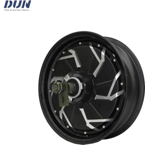 QS 12*3.5inch 260 40H V4 3000W 50kmh-100kmh BLDC Electric Motorcycle Hub Motor for E-Scooter