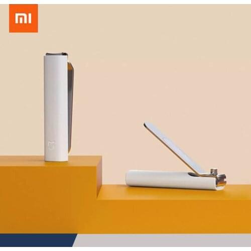 Xiaomi Mijia Anti-spatter Nail Clippers Sharp Durable Anti-spatter Storage Shell Stainless Steel Advanced Frosted Texture File