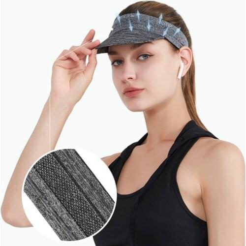 Sunshade Fishing Cap Quick-drying Solid Color Hats Sunscreen Unisex Summer Cycling Caps Travel Empty Top Outdoor Tennis