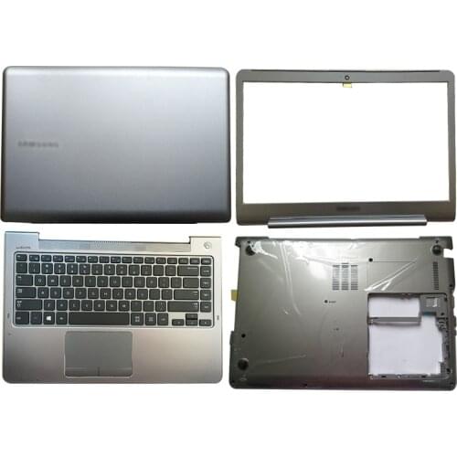 Laptop LCD Back Cover/Front Bezel/Palmrest/Bottom Case For Samsung NP530U4C NP530U4B NP530U4CL NP532U4CL NP535U4C NP535U4X
