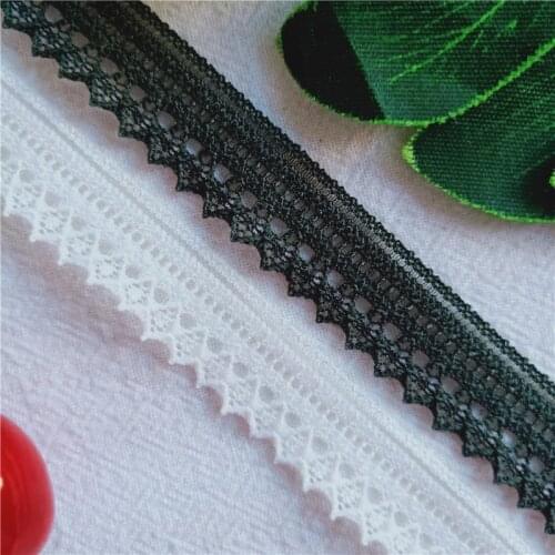 1.5CMHigh Quality Flower-Patterned Stretch Ribbon Lace Decorative Ribbon DIY Craft African Fabric S1867-4