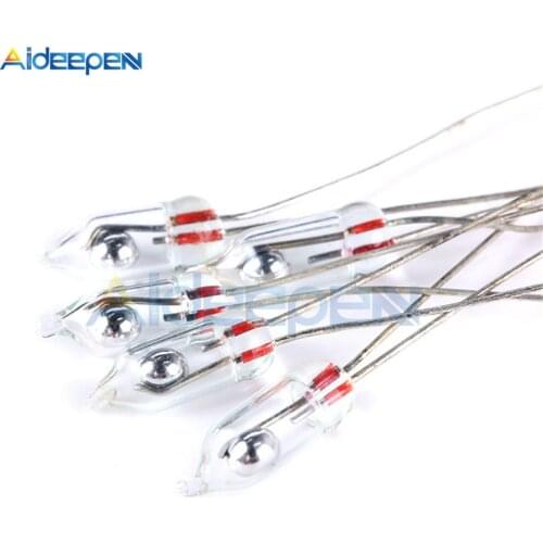 10PCS 3MM 5MM Mercury switch Tilt Switch Unidirectional