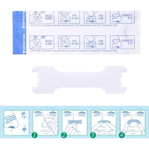 10Pcs/Pack Nasal Strip Anti Snoring Reduce Snoring Aid Device For Health Sleep S