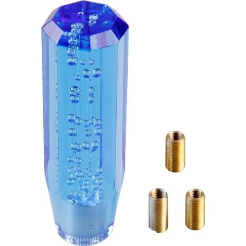 Auto LED Light Crystal Bubble Shifter Lever Clear and Transparent Flashing Mysterious Shifter