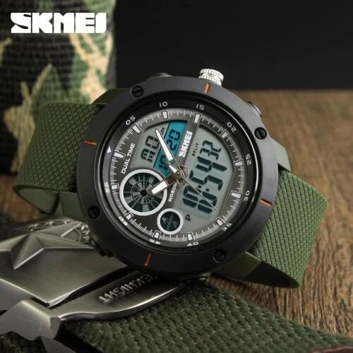SKMEI New Outdoor Sports Watches Luxury Brand Digital Quartz Watch Men Waterproof Military Army Wrist Watch Relogio Masculino