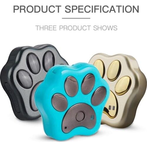 Mini GPS tracker Locator waterproofGPS GSM GPRS animal tracker Anti loss alarm SOS smart gps tracker device voice monitor forpet