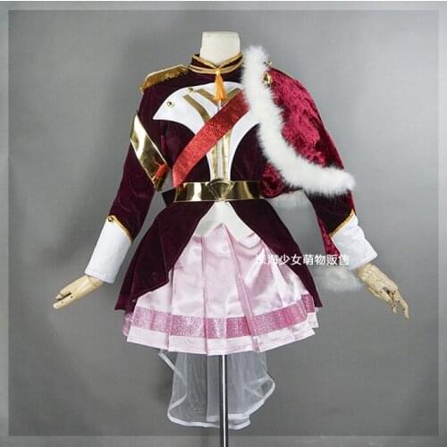 New Arrival Anime Revue Starlight Hanayagi Kaoruko Cosplay Costume Combat Uniform Dress Halloween/Party Show Role Paly Clothing