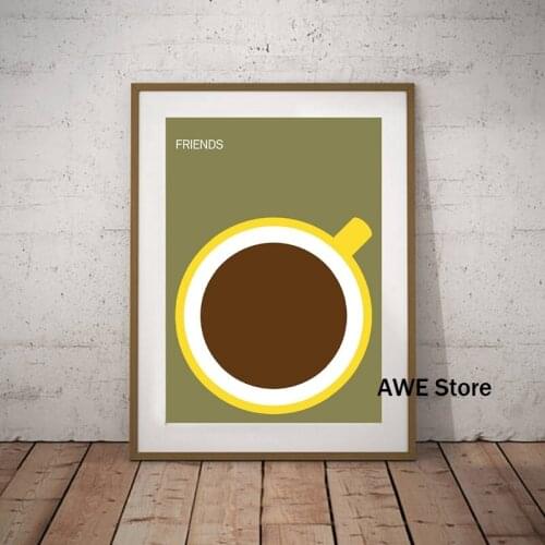 TV Series Poster Wall Art Canvas Prints , Prison Break / Friends TV Prints Canvas Painting Home Theater Wall Pictures Art Decor