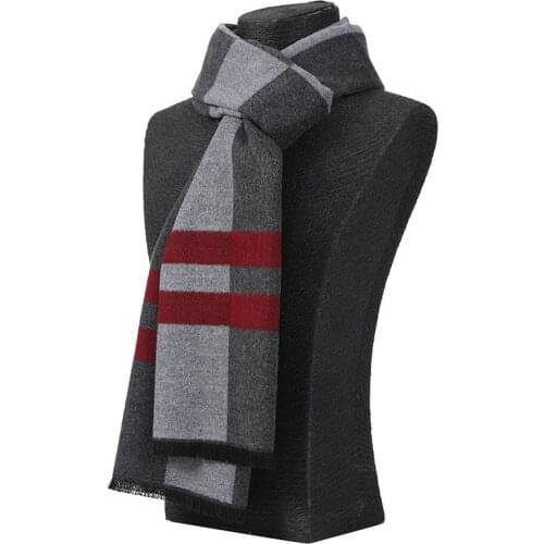 2020 casual Design Casual Men Scarves Winter Mens Cashmere Scarf Luxury Brand High Quality Warm Neckercheif Modal Scarves Men