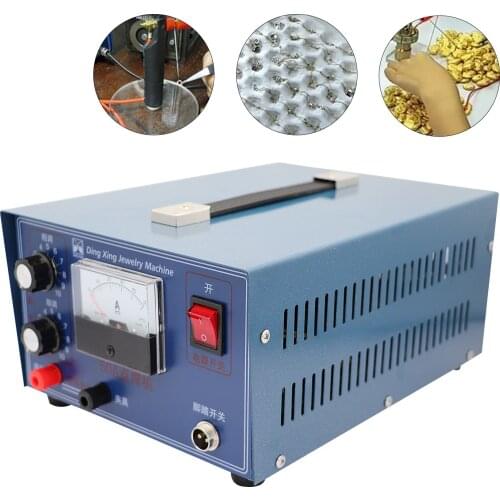 50A 110V/220V Jewelry Spot Welder Hand Held Small Laser Welding Gold And Silver Pulse Welding Machine Touch Welding Machine