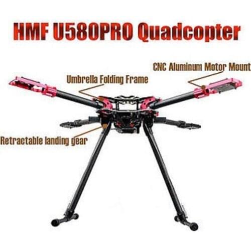 HMF Totem U580PRO Umbrella Structure Folding Quadcopter w/ Electronic Landing