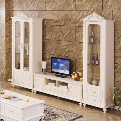 Modern elegant High Living Room Wooden furniture lcd TV Stand o1083