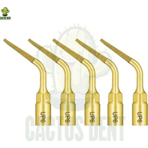 Dental Piezo Scaler Surgical Tips Woodpecker Ultrasonic Bone Surgery Tips Insert UP6 MicroRoot Preparation/Piezo Surgery Mectron