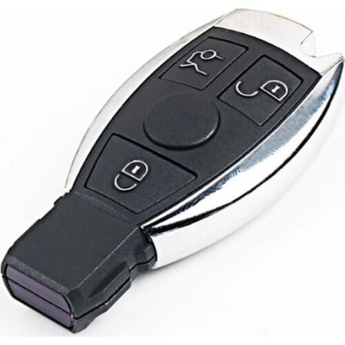 DAKATU 3 button Replacement Shell Smart Remote Key Case for Mercedes-Benz BGA CLS CLK CLA SLK W203 W210 W211 AMG W204 With logo