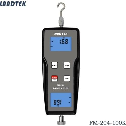 High Precision Portable Pull Push Digital Force Gauge Dynamometer FM-204-100K