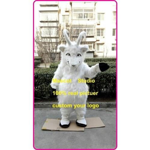 Goat Mascot Costume Cosplay Party Game Dress Outfit Advertising Halloween Adult Unisex Cosplay Gift Xmas Easter Ad Clothes