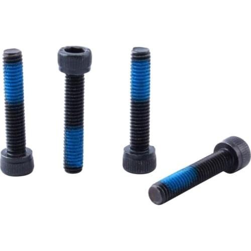 8PCS Durable Bike Brake Caliper Fix Screw Disc Brake Conversion Seat for MTB Bicycle