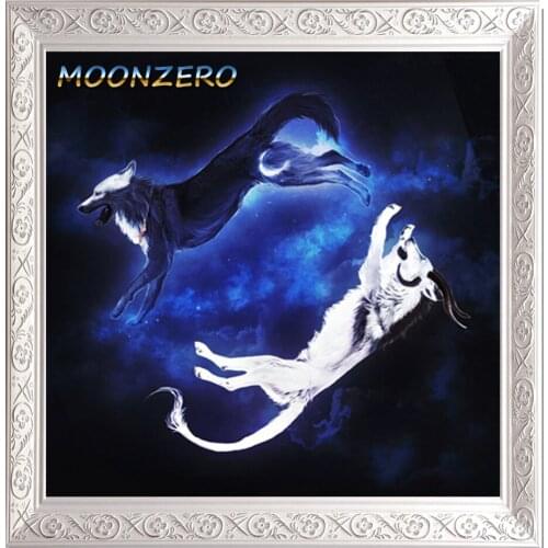 Diy diamond painting cross stitch Needlework Full Cristal mosaic embroidery picture wolf and goat pattern handicrafts hobby gift