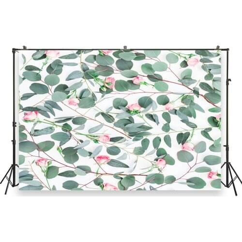 HUAYI Photo Background Newborns Baby Birthday Photography Backdrops Flowers Floral Custom Studio Photobooth Backdrop XT-7165