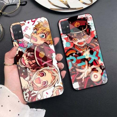 Jibaku Shounen Hanako Kun Toilet-bound Phone Case For Samsung S6 7edge 8 9 10e 20plus S20 Ultra Note8 9 10pro Tempered Glass