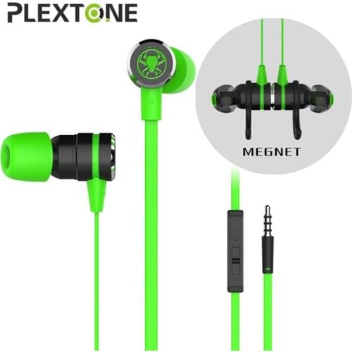 Small Hammerhead G20 Earphone PUBG Game In-ear Headsets With Microphone Wired Magnetic Noise Isolation Stereo PK hammerh v2 pro