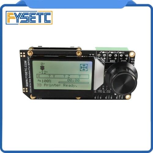 AIO II V3.2 Mainboard All in One II 32 Bit MCU 32bit ST820 Driver 256 Microsteps Controller Board Support Marlin For 3DP/CNC