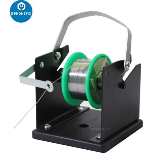 Universal Solder Dispenser Reel Metal Solder Reel Stand Solder Wire Not Included dispense Solder Roll from the spool