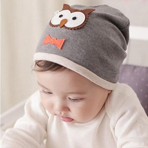 Cartoon Cute Unisex Autumn Newborn Crochet Baby beanie Hat Girls Boys Cap Infant Winter Cotton Owl