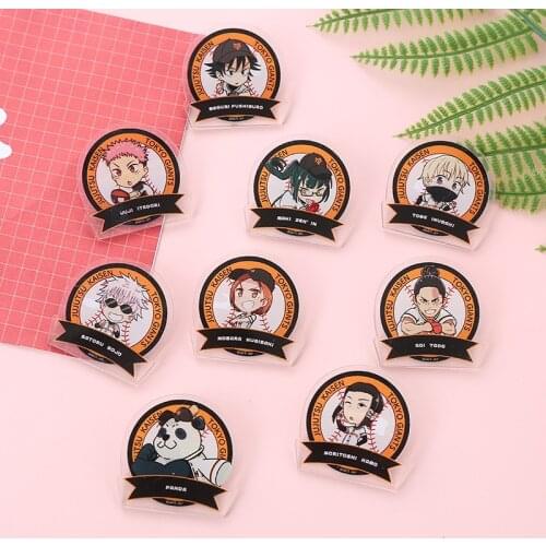 2021 new Jujutsu Kaisen Acrylic Brooch badge badge pin anime cartoon character Itadori Yuji Gojo Satoru Custom student badge