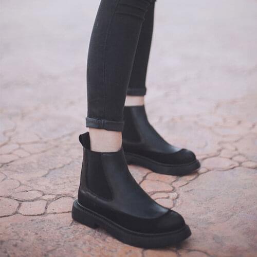 New Luxury Chelsea Boots Women Ankle Boots Chunky Winter Shoes Platform Ankle Boots Slip on Chunky Heel BV Boot Brand Designer