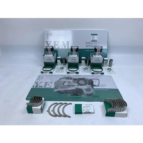New Aftermaket Engine Part D1803 Overhual Gasket Kit With Cylinder Gaskets Piston Rings Bearings For Kubota