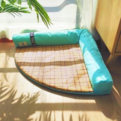 Pet Coolling Mat Summer Breathable Dog Cat Sleeping Bed Cushion Puppy Cats Kitten Sofa Floor Soft Cool Cushion Blanket