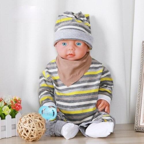 Ivita 20" Silicone Reborn Doll Realistic Baby Gift Toy 3200g Reborn Baby Dolls Full Body Silicone Girl