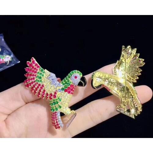 Zhanhao Jewelry Silver Brooches For Clothes