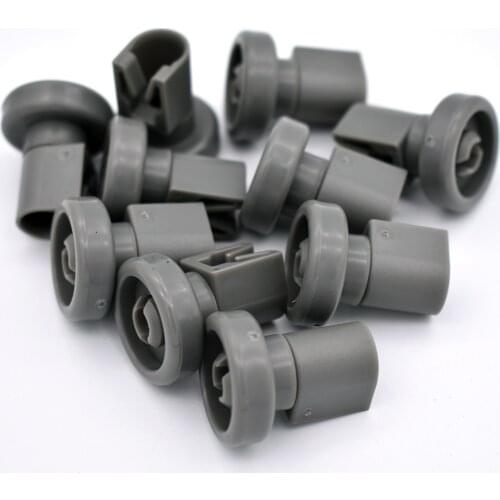 10 X Dishwasher Upper Wheels Baskets Content Suitable For Aeg Favorit, Privileg, Zanussi Universal Dishwasher Spare Parts