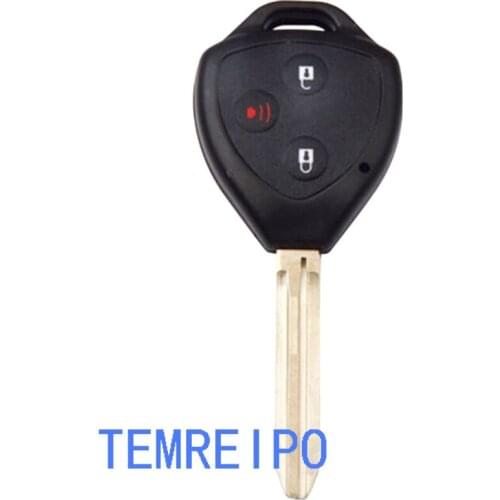 20pcs/lot 2+1 buttons remote key shell for toyota