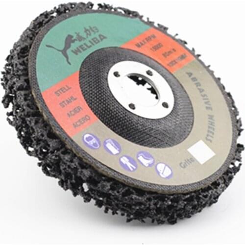 4 inch 100mm x 16mm carbon fiber abrasive grinding wheel for metal and stone polishing