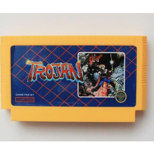 Trojan 60 Pin Game Card For 8 Bit Subor Game Player