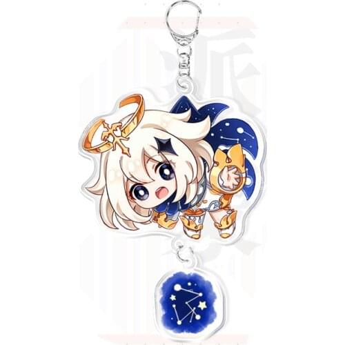 Anime Game Genshin Impact Paimon Figure Paimon Genshin Impact Figurine Collectible Key buckle Pendants Model Doll Toys Gift