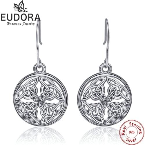 Серебряные серьги Eudora China At AliExpress